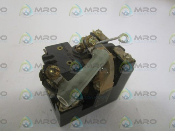 GENERAL ELECTRIC CR2790E100H25 RELAY 250V UNMP