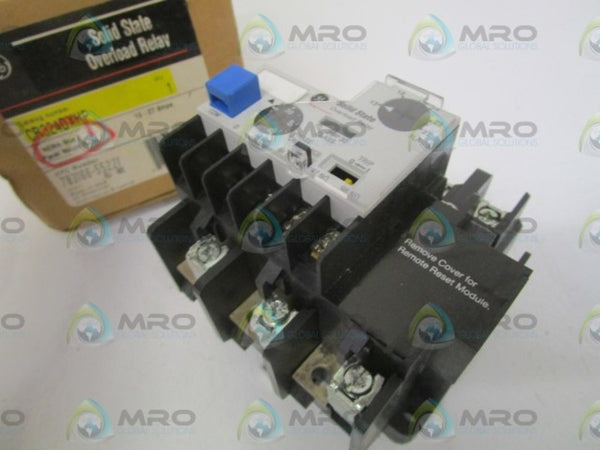 GENERAL ELECTRIC CR324DXHP SOLID STATE OVERLOAD RELAY 13-27A (AS PICTURED) NSMP