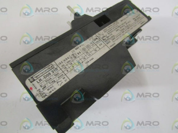 TELEMECANIQUE LR3-D09310 OVERLOAD RELAY 6-4A UNMP