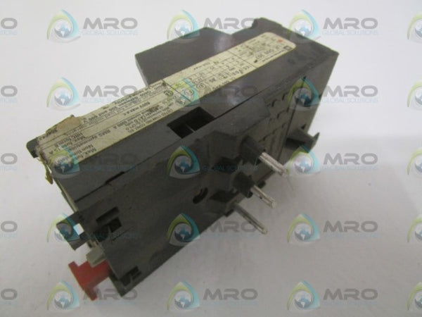 TELEMECANIQUE LR3-D09307 OVERLOAD RELAY 2,5-1,6A (AS PICTURED) UNMP
