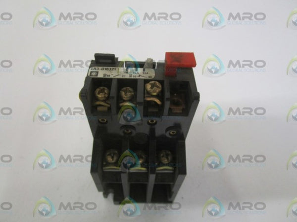 TELEMECANIQUE LR3-D16321 OVERLOAD RELAY 18-13A UNMP