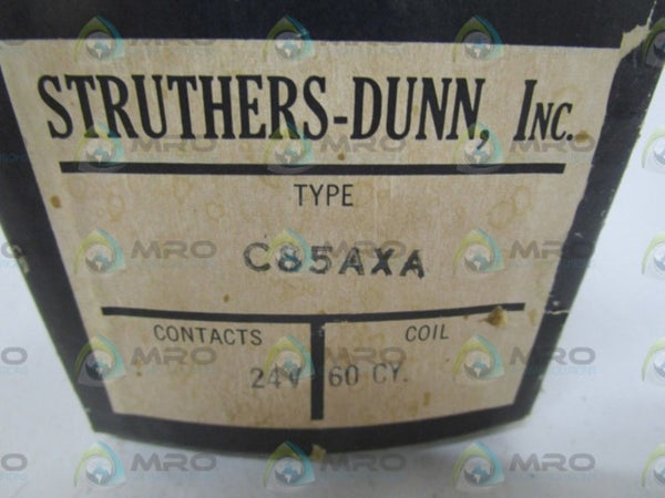 STRUTHERS-DUNN C85AXA RELAY 24V NSMP