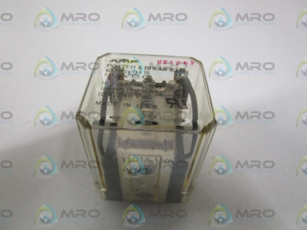 POTTER & BRUMFIELD KUP-11D15-110 RELAY 110VDC NSNP