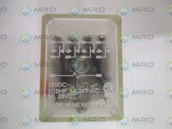POTTER & BRUMFIELD KHU-17D12-12 RELAY 12VDC UNMP