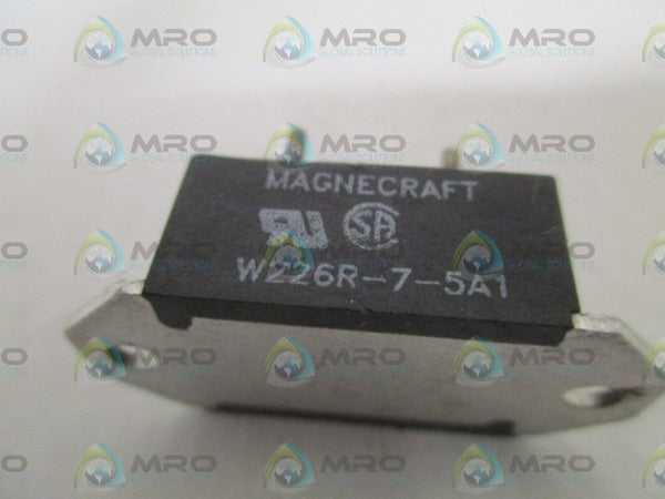MAGNECRAFT W226R-7-5A1 SOLID STATET RELAY UNMP