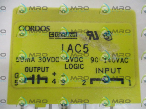 GORDOS GROUZET IAC5 INPUT RELAY MODULE NSNP