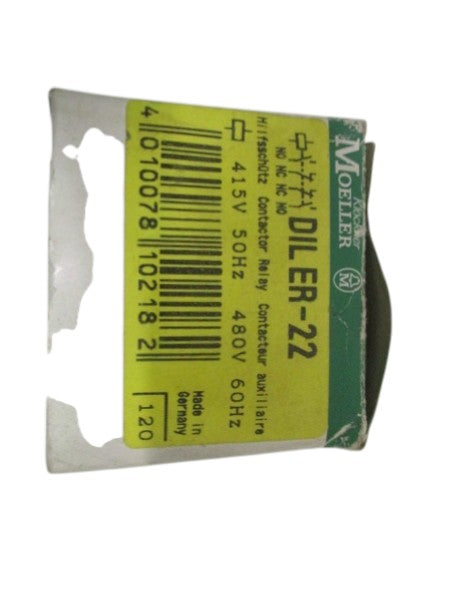KLOCKNER MOELLER DILER-22 CONTROL RELAY 415/480V NSMP