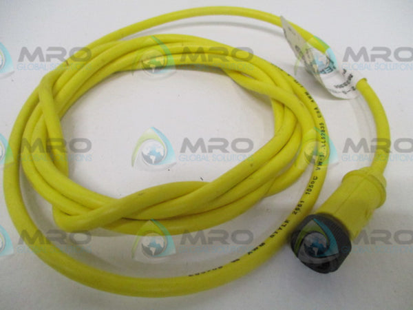 PEPPERL+FUCHS V12-G-YE2M-PVC STRAIGHT FEMALE CORDSET UNMP