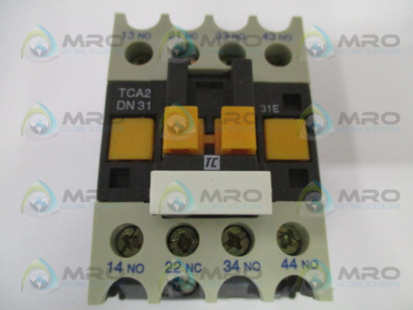 SHAMROCK CONTROLS TCA2-DN31-B7 CONTROL RELAY 24V NSNP