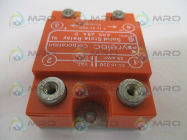 SYRELEC ARS25AD SOLID STATE RELAY UNMP