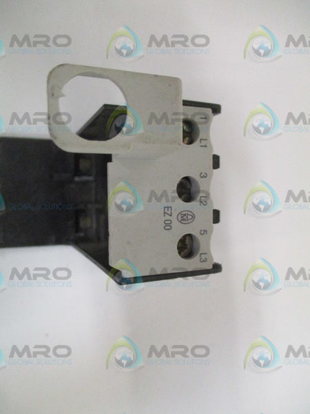 KLOCKNER MOELLER EZ00 OVERLOAD RELAY ADAPTER BASE UNMP