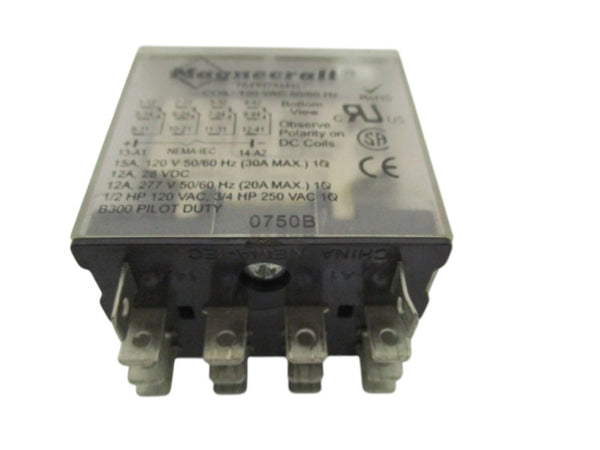 MAGNECRAFT 784XDXM4L RELAY 120VAC  UNMP