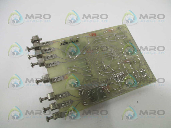 REFLEX 12M3-101 VOLTAGE SENSOR RELAY BOARD  UNMP