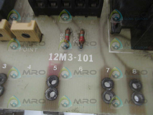 REFLEX 12M3-101 VOLTAGE SENSOR RELAY BOARD  UNMP