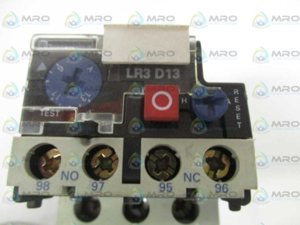 TELEMECANIQUE LR3D1316 OVERLOAD RELAY 6-13A UNMP