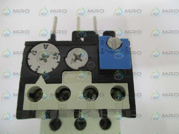 CUTLER HAMMER C316FNA3H OVERLOAD RELAY 1,7-2,4A UNMP