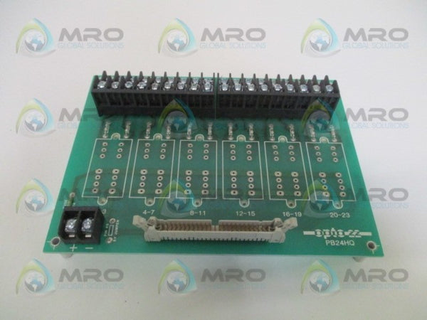 OPTO 22 PB24HQ I/O MODULE MOUNTING RACK NSMP