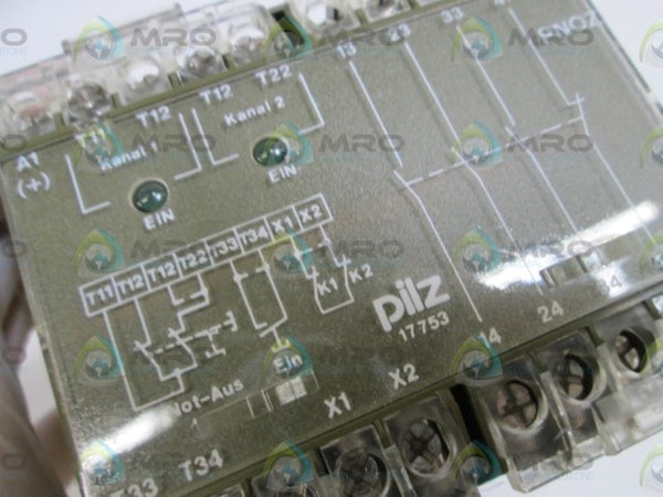 PILZ SAFETY RELAY PNOZ 24VDC 3S 10 NSMP