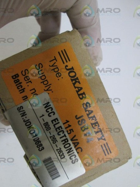 JOKAB SAFETY RELAY 115VAC JSBT4 NSMP