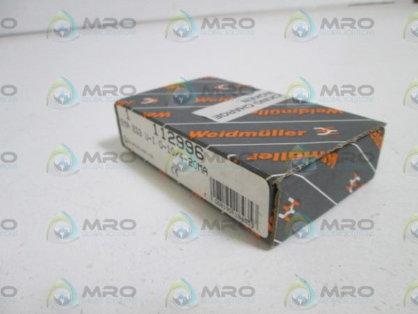 WEIDMULLER RELAY 112996 / EMA EG3 U/I 0-10/4-20MA  NSMP