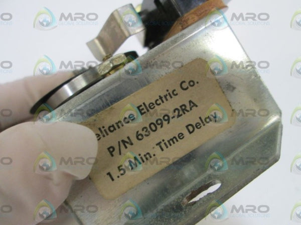 RELIANCE ELECTRIC TIME DELAY RELAY 63099-2RA UNMP
