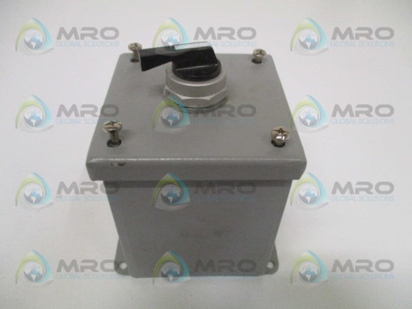 HUBBELL PBXD1 EXTRA DEEP PUSHBUTTON ENCLOSURE UNMP
