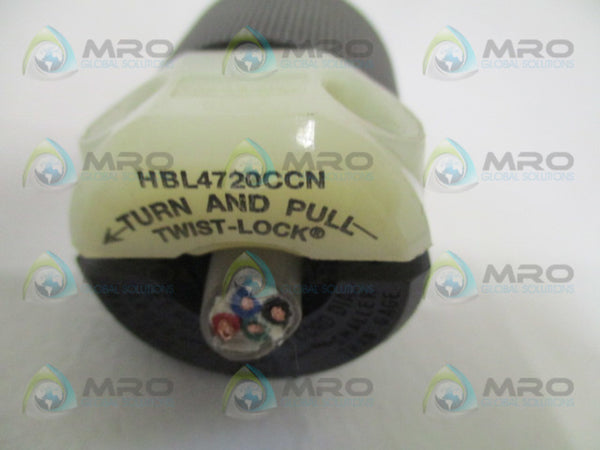 HUBBELL HBL4720CCN TWIST LOCK PLUG UNMP