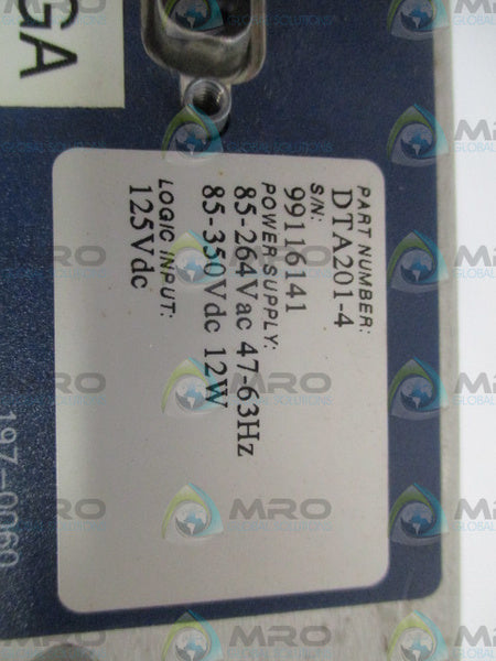 SEL SEL-DTA2 DTA201-4 DISPLAY/TRANSDUCER ADAPTER RELAY  UNMP