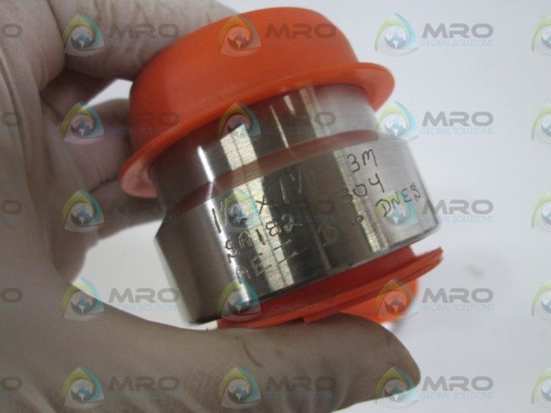 LOT OF 4 COUPLING 1-1/2"X1-1/4" 3M SA182 F304 AEI B16 DNES NSNP