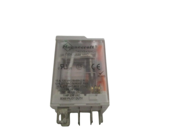 MAGNECRAFT 782XBXM4L-120 RELAY 120VAC UNMP