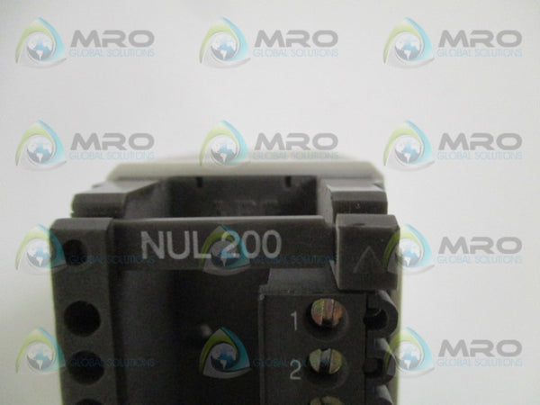 AEG MODICON NUL200 4130-042.244865 BLANK CARD (MISSING TERMINAL) NSMP