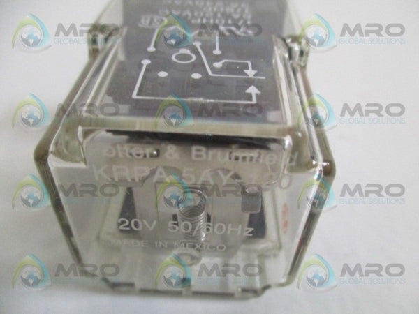 POTTER & BRUMFIELD KRPA-5AY-120 RELAY 120V UNMP