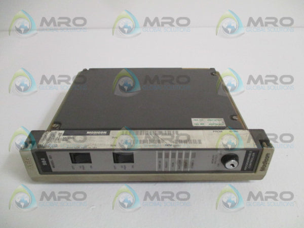 AEG MODICON PC-0984-381 AS-9584-000 PROG. CONTROLLER MODULE (NO KEY) UNMP