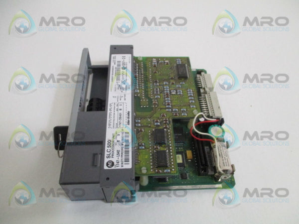 ALLEN BRADLEY 1747-L542 SER. B F/W 9 UNMP