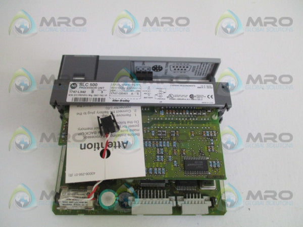 ALLEN BRADLEY 1747-L542 SER. B F/W 5 NSMP
