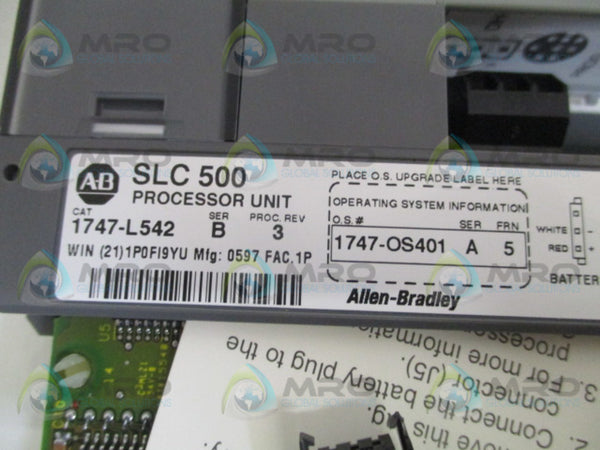 ALLEN BRADLEY 1747-L542 SER. B F/W 5 NSMP