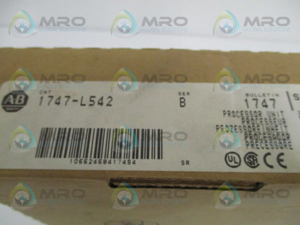 ALLEN BRADLEY 1747-L542 SER. B F/W 5 NSMP