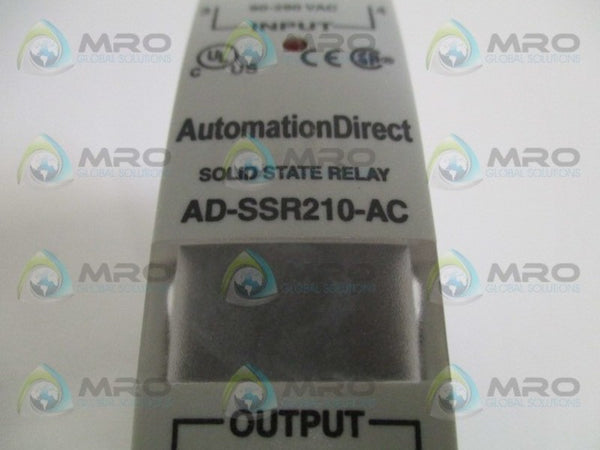 AUTOMATION DIRECT AD-SSR210-AC SOLID STATE RELAY NSMP