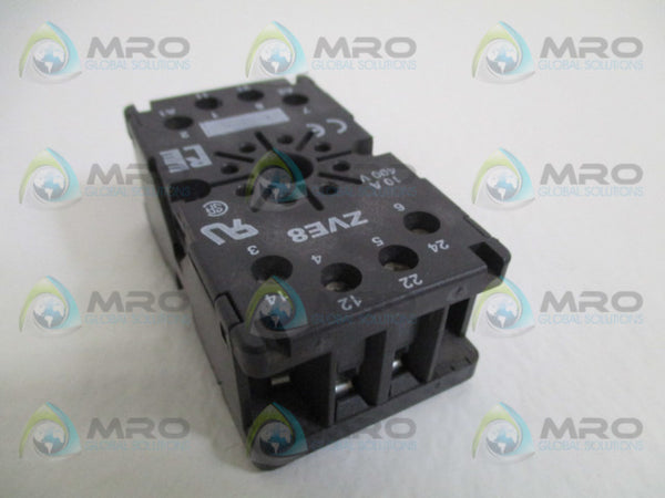 RELE ZVE8 RELAY SOCKET  UNMP