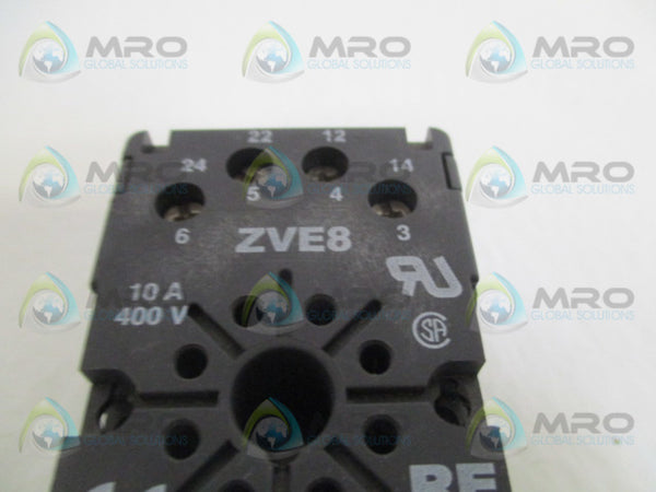 RELE ZVE8 RELAY SOCKET  UNMP