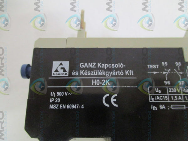 GANZKK H0-2K OVERLOAD RELAY 4.9-7.3A UNMP