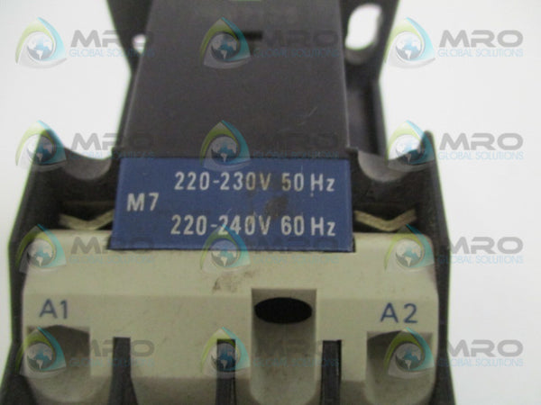 TELEMECANIQUE CA2DN22M7 CONTROL RELAY 220-240V UNMP