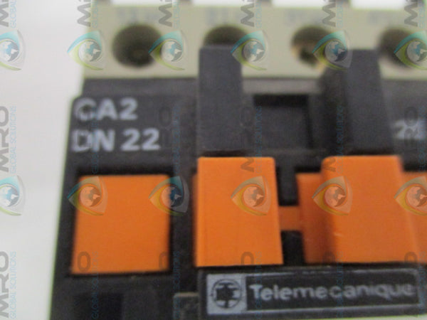 TELEMECANIQUE CA2DN22M7 CONTROL RELAY 220-240V UNMP