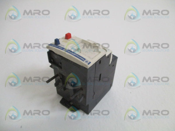 TELEMECANIQUE LRD06 OVERLOAD RELAY 1-1.6A UNMP