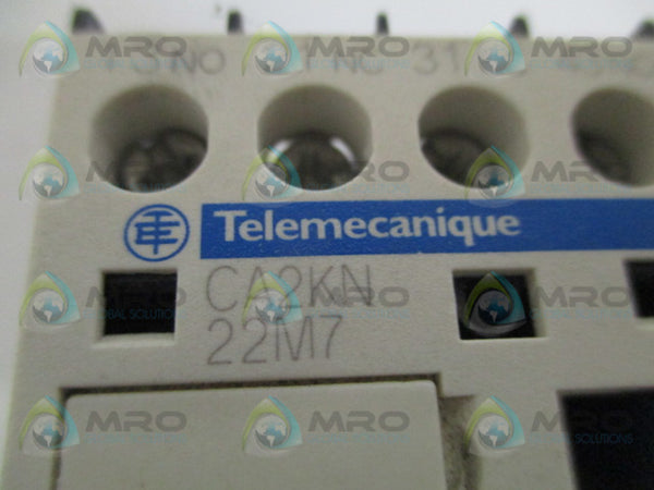 TELEMECANIQUE CA2KN22M7 CONTROL RELAY 220/230V UNMP