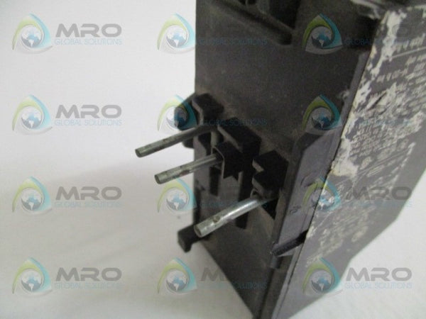 GENERAL ELECTRIC BRF1MS OVERLOAD RELAY 1.9-2.7A UNMP