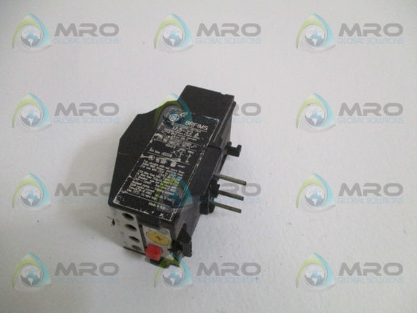 GENERAL ELECTRIC BRF1MS OVERLOAD RELAY 17.5-22A UNMP