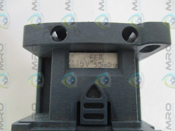 TELEMECANIQUE CAD323FE7 CONTROL RELAY 115V UNMP