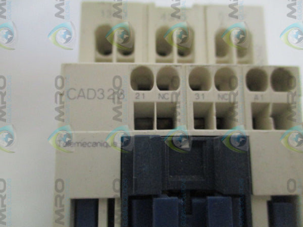 TELEMECANIQUE CAD323FE7 CONTROL RELAY 115V UNMP