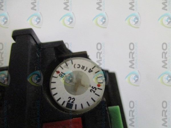 TOGAMI ELECTRIC T-35-3 THERMAL OVERLOAD RELAY 18-25A (AS PICTURED) UNMP